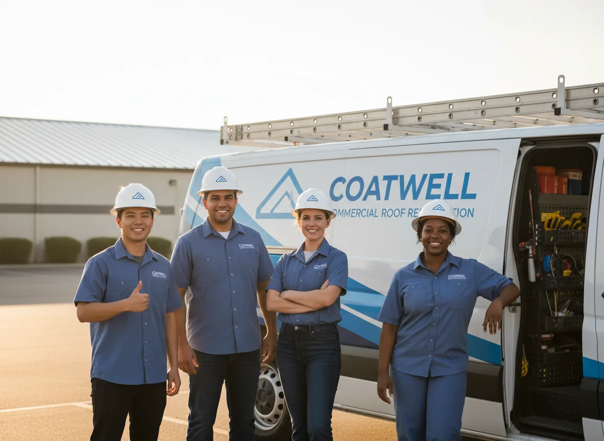 Commercial roof coating company in Harwick, PA